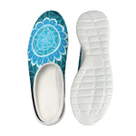 Vishuddha Chakra Spiritual Print Mesh Casual Shoes