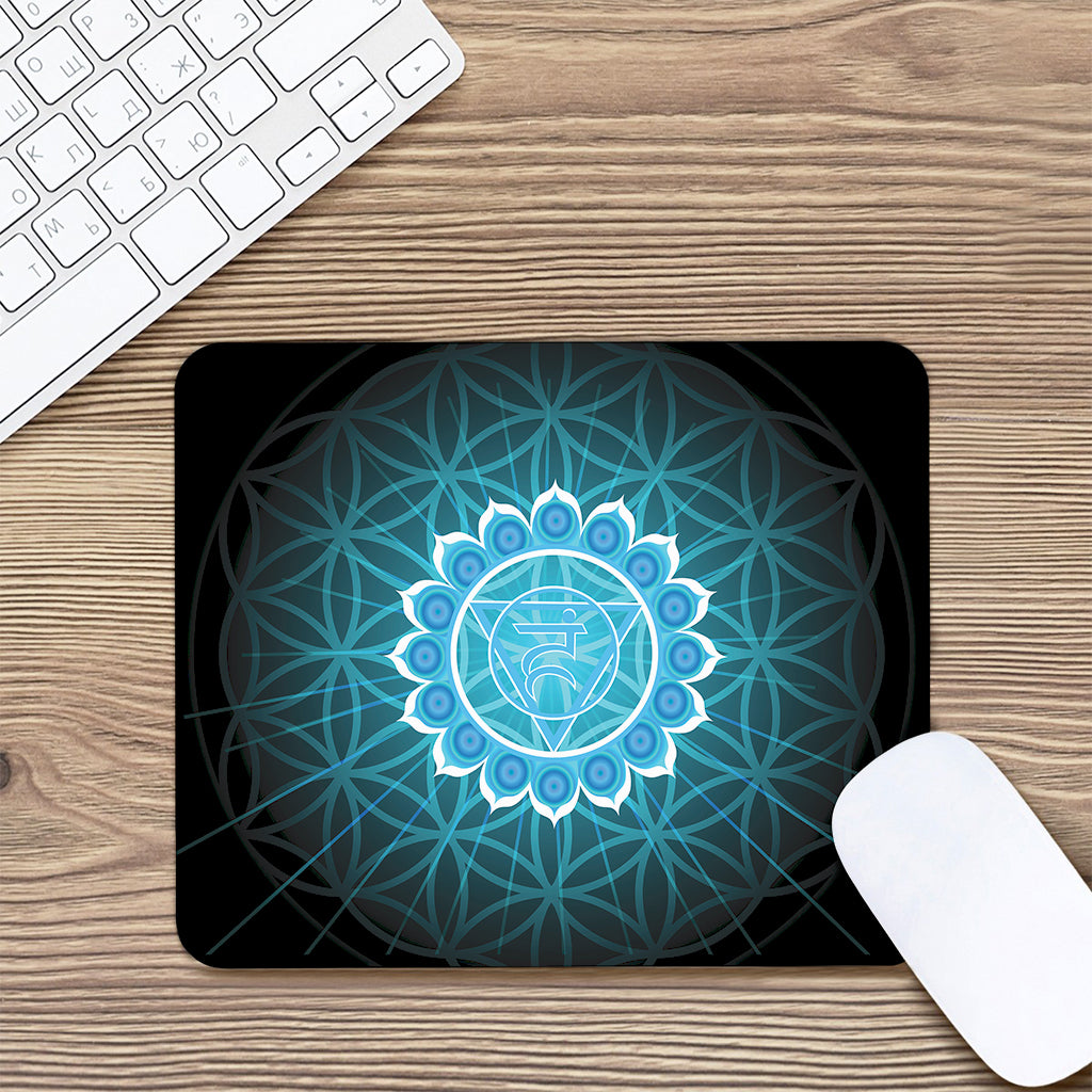Vishuddha Chakra Spiritual Print Mouse Pad
