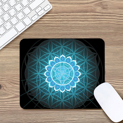 Vishuddha Chakra Spiritual Print Mouse Pad