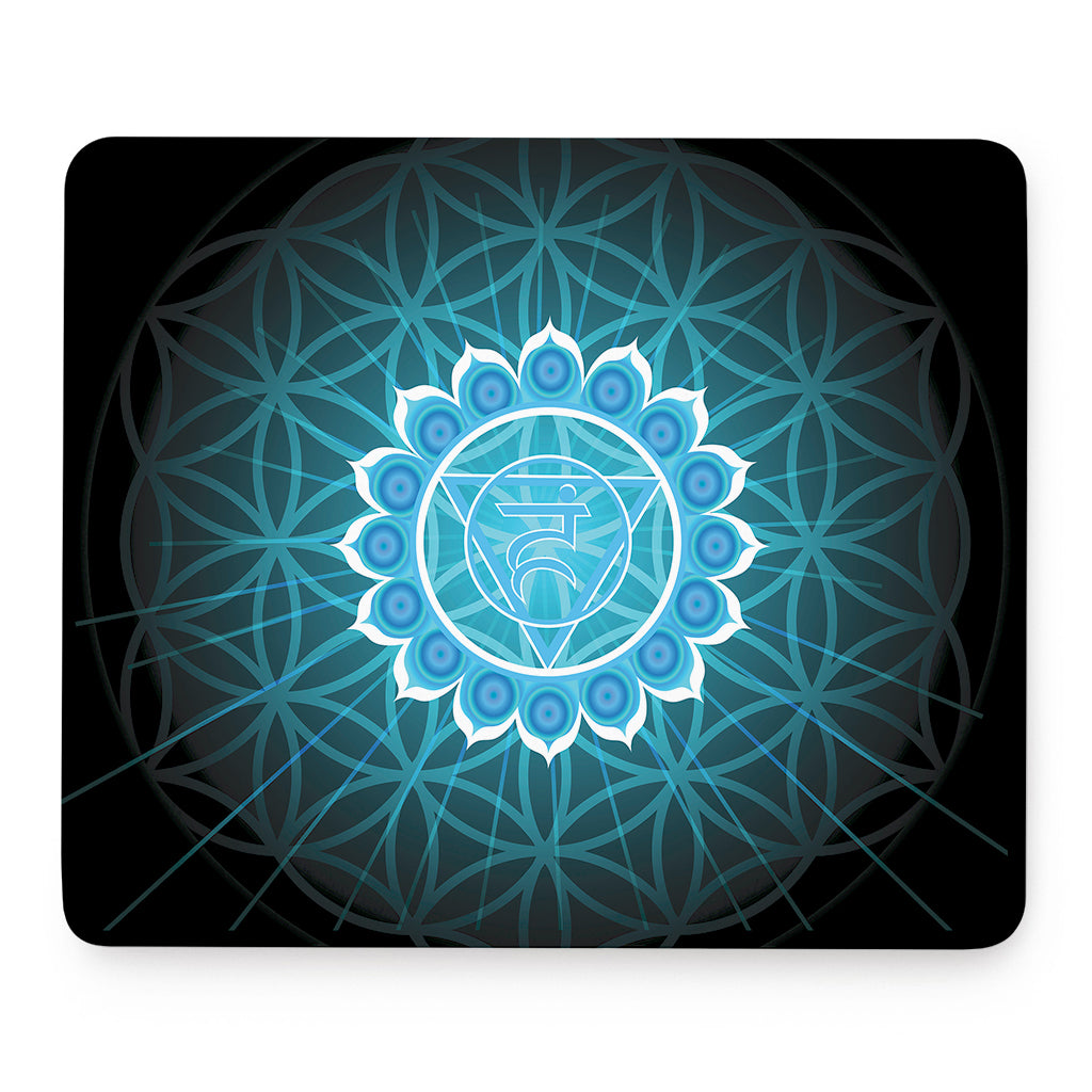 Vishuddha Chakra Spiritual Print Mouse Pad