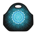 Vishuddha Chakra Spiritual Print Neoprene Lunch Bag
