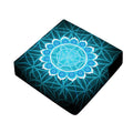 Vishuddha Chakra Spiritual Print Outdoor Seat Cushion Cover