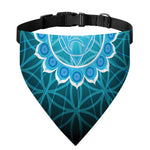 Vishuddha Chakra Spiritual Print Over The Collar Dog Bandana