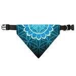 Vishuddha Chakra Spiritual Print Over The Collar Dog Bandana