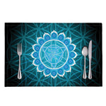 Vishuddha Chakra Spiritual Print Placemat