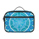 Vishuddha Chakra Spiritual Print Portable Lunch Bag