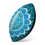 Vishuddha Chakra Spiritual Print Rugby Ball