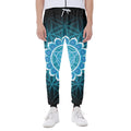 Vishuddha Chakra Spiritual Print Joggers