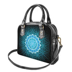 Vishuddha Chakra Spiritual Print Shoulder Handbag