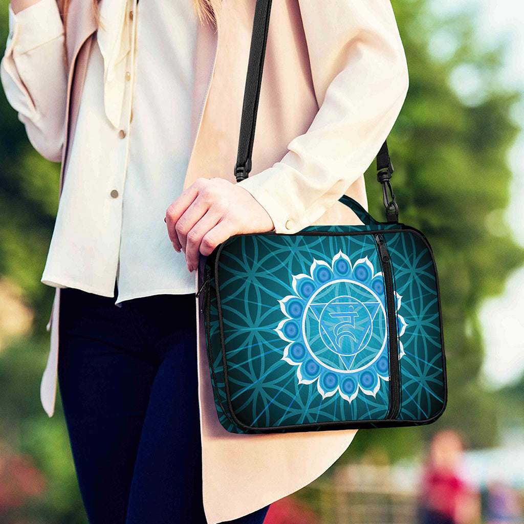 Vishuddha Chakra Spiritual Print Shoulder Strap Bible Bag