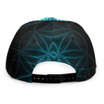 Vishuddha Chakra Spiritual Print Snapback Cap