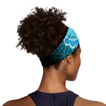 Vishuddha Chakra Spiritual Print Sports Headband