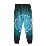 Vishuddha Chakra Spiritual Print Sweatpants