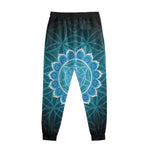 Vishuddha Chakra Spiritual Print Sweatpants