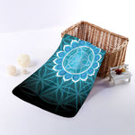 Vishuddha Chakra Spiritual Print Towel
