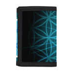 Vishuddha Chakra Spiritual Print Trifold Wallet