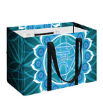 Vishuddha Chakra Spiritual Print Utility Tote Bag