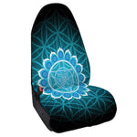 Vishuddha Chakra Spiritual Print Waterproof Car Seat Cover