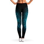 Vishuddha Chakra Spiritual Print Women's Leggings