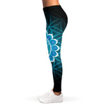 Vishuddha Chakra Spiritual Print Women's Leggings