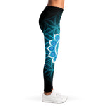 Vishuddha Chakra Spiritual Print Women's Leggings