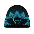 Vishuddha Chakra Symbol Print Beanie