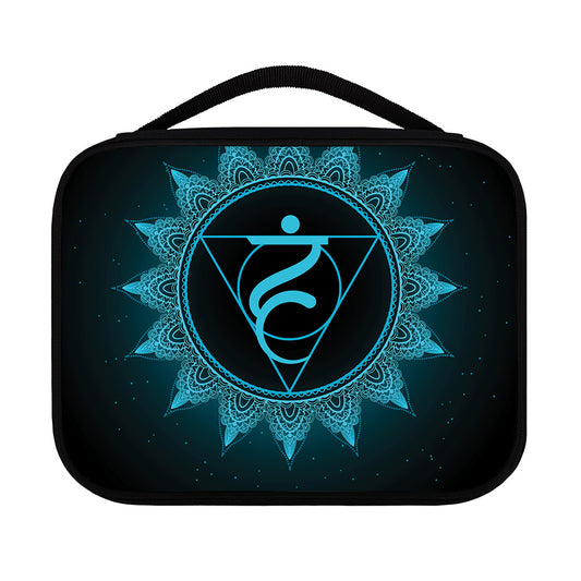 Vishuddha Chakra Symbol Print Classic Bible Case