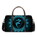 Vishuddha Chakra Symbol Print Duffel Bag