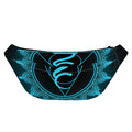 Vishuddha Chakra Symbol Print Fanny Pack