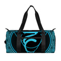 Vishuddha Chakra Symbol Print Gym Bag