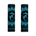 Vishuddha Chakra Symbol Print Handle Covers