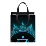 Vishuddha Chakra Symbol Print Insulated Lunch Tote