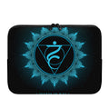 Vishuddha Chakra Symbol Print Laptop Sleeve