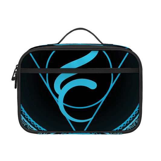 Vishuddha Chakra Symbol Print Portable Lunch Bag