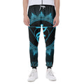 Vishuddha Chakra Symbol Print Joggers