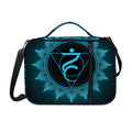 Vishuddha Chakra Symbol Print Shoulder Strap Bible Bag