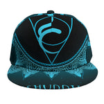 Vishuddha Chakra Symbol Print Snapback Cap