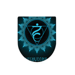 Vishuddha Chakra Symbol Print Toilet Lid Cover