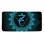 Vishuddha Chakra Symbol Print Towel