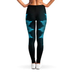 Vishuddha Chakra Symbol Print Women's Leggings