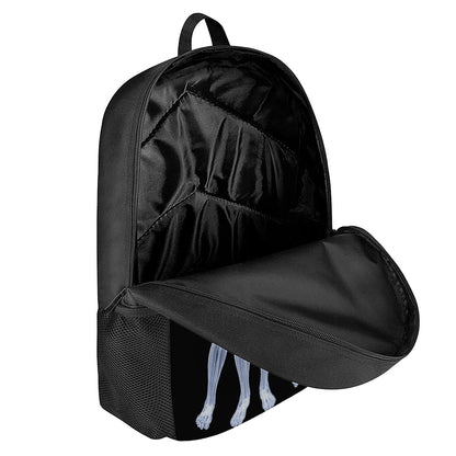 Vitruvian Man X-Ray Print 17 Inch Backpack