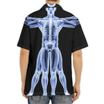 Vitruvian Man X-Ray Print Aloha Shirt