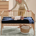 Vitruvian Man X-Ray Print Baby Crib Sheet