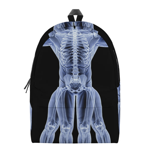 Vitruvian Man X-Ray Print Backpack