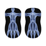 Vitruvian Man X-Ray Print Bar Stool Covers