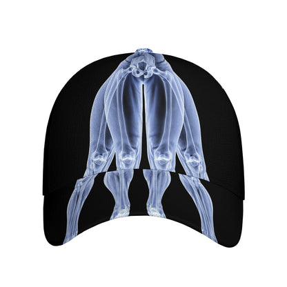 Vitruvian Man X-Ray Print Baseball Cap