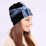 Vitruvian Man X-Ray Print Beanie