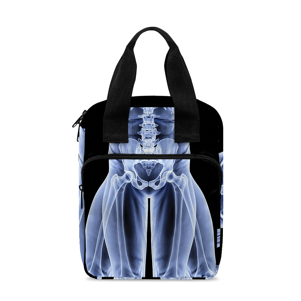 Vitruvian Man X-Ray Print Bible Tote Bag