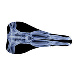 Vitruvian Man X-Ray Print Bicycle Seat Cover