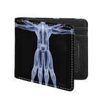 Vitruvian Man X-Ray Print Bifold Wallet